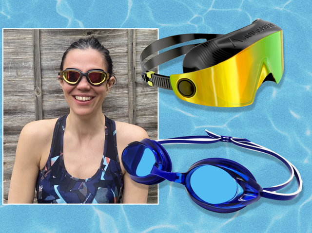 <p>We tested each pair of swimming goggles inside by swimming lengths of our local pool </p>